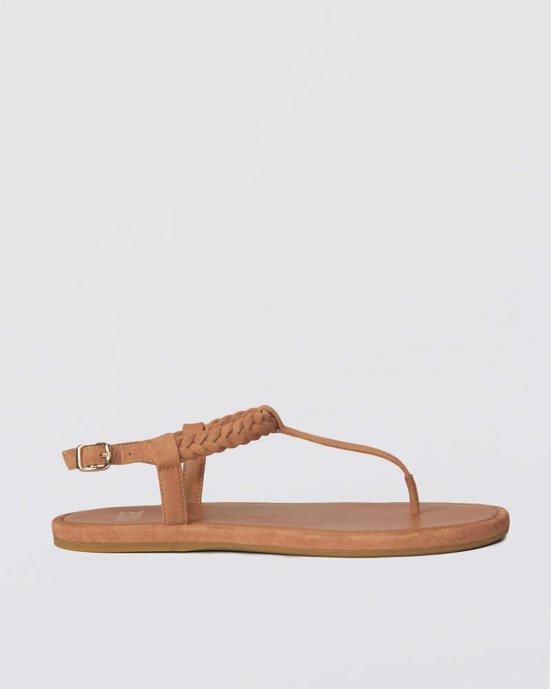 Drew Sandal - Toffee Suede